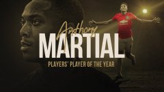 官方：马夏尔获得曼联2019/20年度球员票选最佳球员 