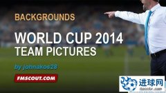 FM2014 世界杯32强球队的背景美化补丁