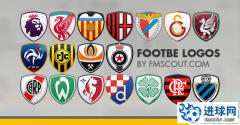 FM2018 精美盾牌风格的Footbe队徽包v2.6[共含33个联赛及赛事logo]