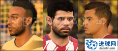 FIFA18 奥巴梅杨、科斯塔、库蒂尼奥脸型补丁