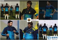 PES2013 巴塞罗那专用足球生涯模式美化包